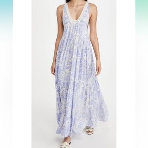 Tiers For You - Free People Maxi Slip Dress